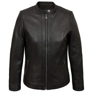 Ledie's leather jacket