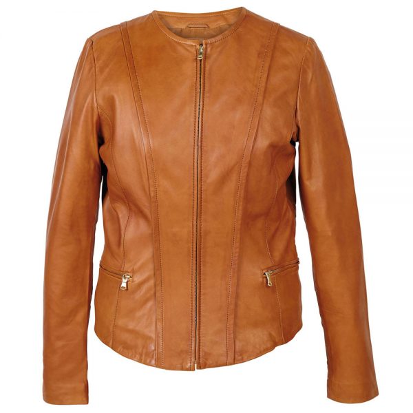 Ladies leather jacket