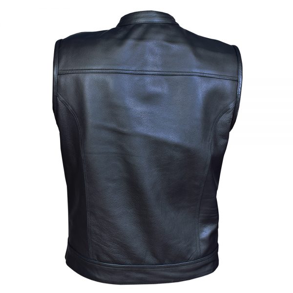 Cow Natural Leather Waistcoat