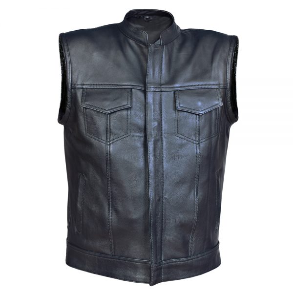 Cow Natural Leather Waistcoat